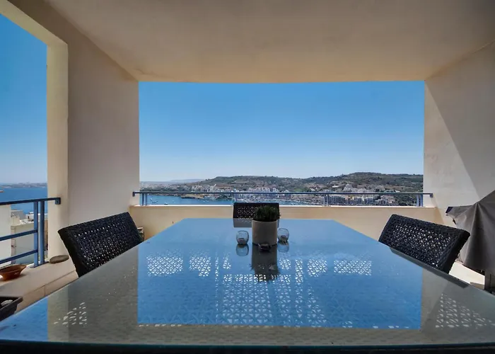 Stunning 3br Xemxija With Breathtaking Views By 360 Estates アパート *