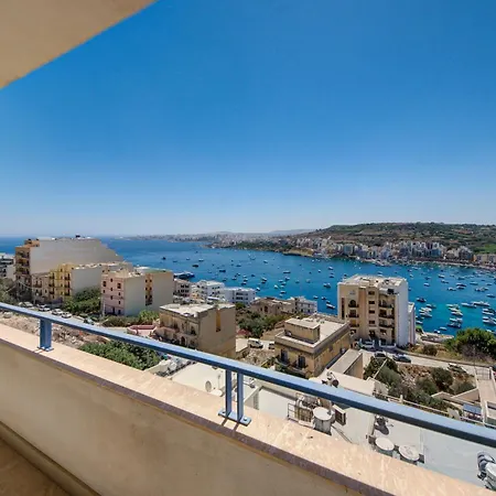 Stunning 3br Xemxija With Breathtaking Views By 360 Estates Apartament
