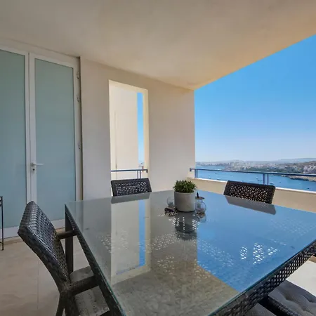 Stunning 3br Xemxija With Breathtaking Views By 360 Estates Apartament