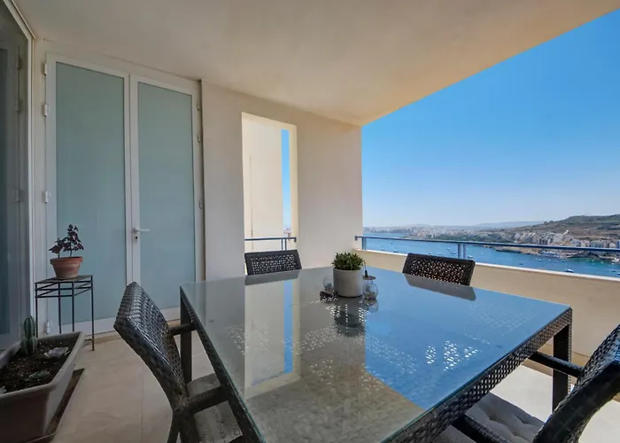 Stunning 3br Xemxija With Breathtaking Views By 360 Estates Apartment